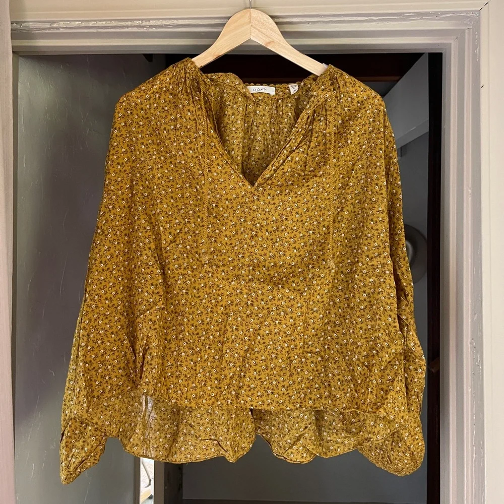 Doên Justine Top in Sunsoaked Foothills Floral Size M - Picture 5 of 7